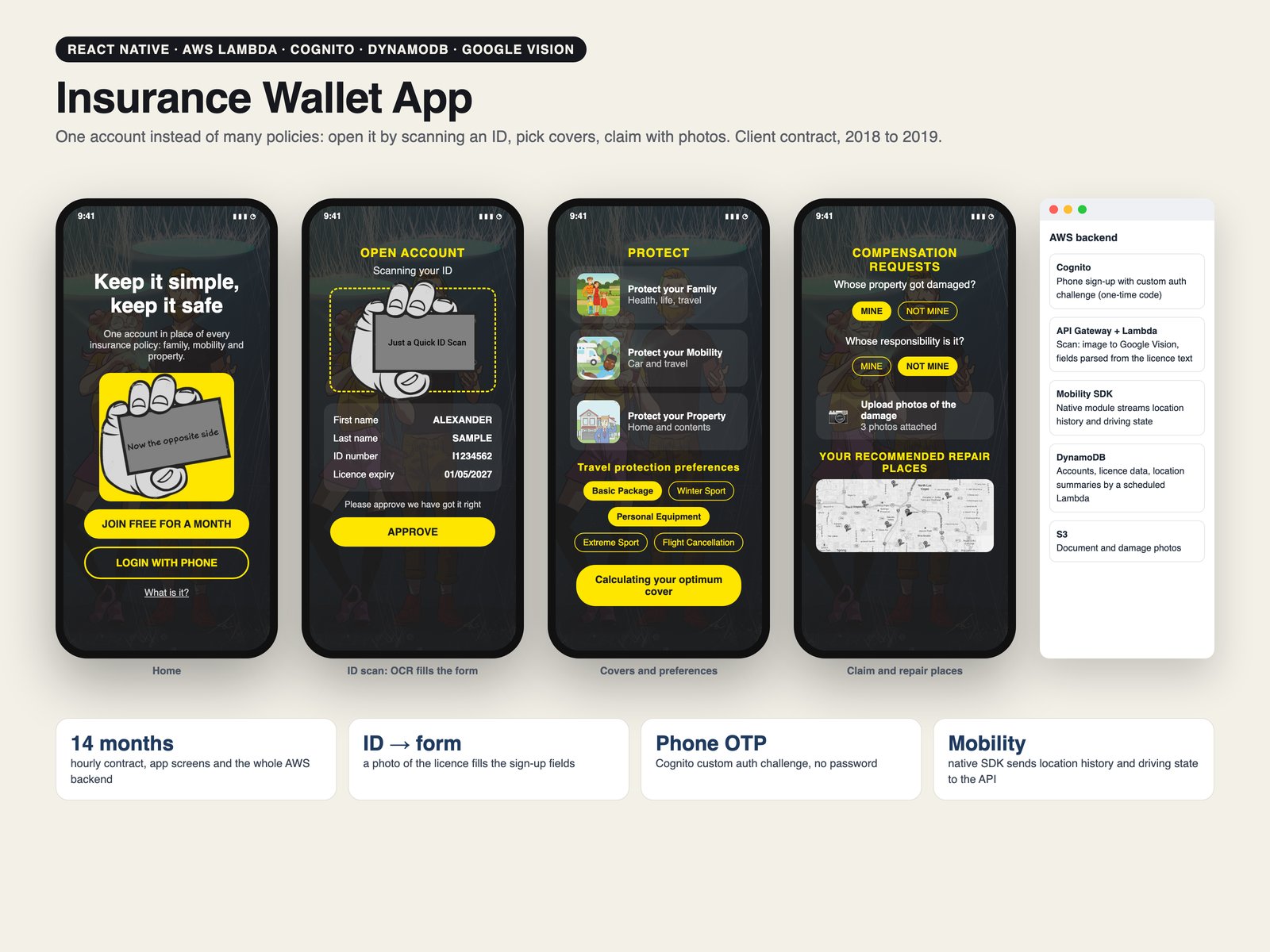 Insurance Wallet App