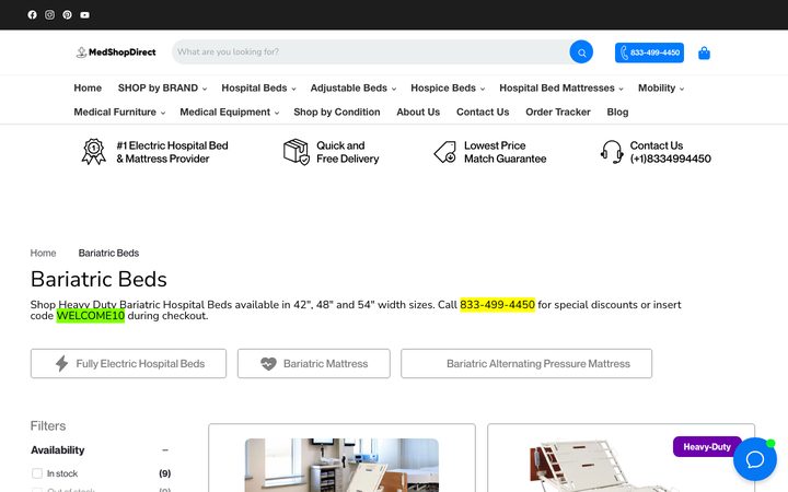 MedShop Direct storefront
